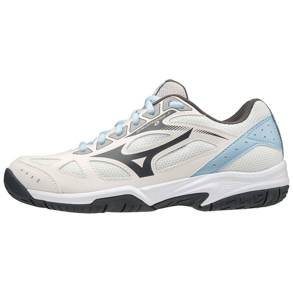 Mizuno Women's Cyclone Speed 2 Volleyball Shoes White/Grey (V1GD191018-DMQ)